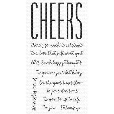 My Favorite Things Clear Stamps - How To Say Cheers